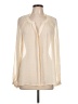 DR2 100% Polyester Ivory Long Sleeve Blouse Size L - photo 1