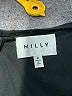 Milly Solid Black Casual Dress Size 0 - photo 7