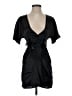 Unbranded Solid Black Cocktail Dress Size S (estimated) - photo 1