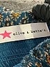 Olive & Bette's 100% Polyester Paisley Blue Casual Skirt Size S - photo 4