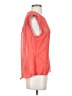 BCBGMAXAZRIA Orange Short Sleeve Blouse Size XXS - photo 4