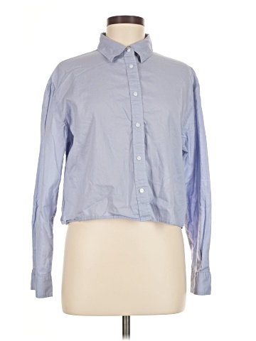 Giordano Long Sleeve Button-Down Shirt (view 1)