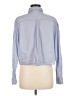 Giordano Color Block Blue Long Sleeve Button-Down Shirt Size M (estimated) - photo 2