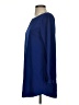 Everly Solid Blue Casual Dress Size S - photo 5