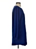 Everly Solid Blue Casual Dress Size S - photo 4