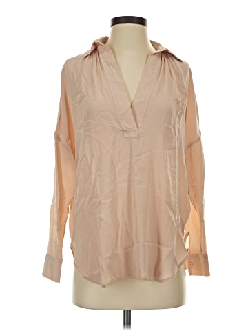 Acrobat Long Sleeve Silk Top (view 1)
