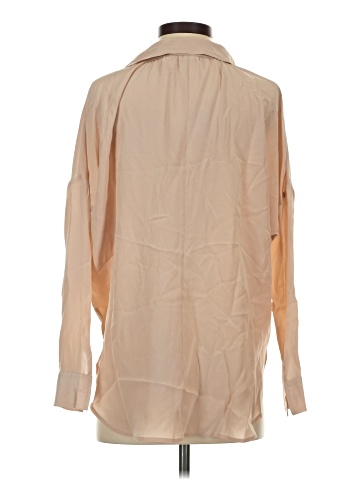 Acrobat Long Sleeve Silk Top (view 2)