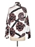 Unbranded 100% Polyester Paisley Ivory Long Sleeve Blouse Size M - photo 2