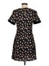 SM Wardrobe Print Black Casual Dress Size S - photo 2