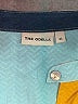 The Odells 100% Rayon Color Block Blue Long Sleeve Blouse Size XS - photo 7