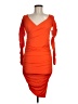 Open Edit Orange Cocktail Dress Size M - photo 1