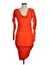 Open Edit Orange Cocktail Dress Size M - photo 2