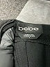 Bebe 100% Polyester Solid Black Romper Size 6 - photo 4