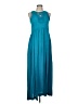 Fabrice Perry 100% Rayon Teal Cocktail Dress Size M (estimated) - photo 1