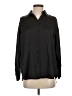 Zara 100% Polyester Black Long Sleeve Blouse Size S - photo 1
