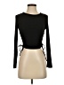 Princess Polly Black Long Sleeve Top Size 4 - photo 1