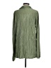 Unbranded 100% Polyester Green Long Sleeve Blouse Size L - photo 2