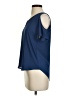 Hippie Rose 100% Polyester Blue Short Sleeve Blouse Size XS - photo 5