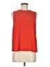Monteau 100% Polyester Orange Sleeveless Blouse Size M - photo 1
