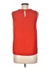 Monteau 100% Polyester Orange Sleeveless Blouse Size M - photo 2