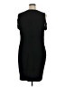 Calvin Klein Solid Black Cocktail Dress Size 16 - photo 2