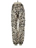 Aqua Animal Print Gold Tan Casual Pants Size XS - photo 2