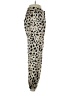 Aqua Animal Print Gold Tan Casual Pants Size XS - photo 4