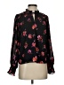 Vince Camuto 100% Polyester Black Long Sleeve Blouse Size XS - photo 1