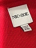 Nic + Zoe Red Pullover Sweater Size XXL - photo 7