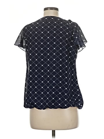 Sara Michelle Short Sleeve Blouse (view 2)