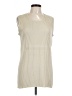 Apart Ivory Sleeveless Top Size L - photo 1