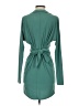 Bar III Solid Teal Cocktail Dress Size S - photo 2