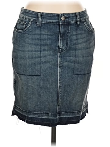 Style&Co Denim Skirt (view 1)