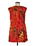 CAbi 100% Polyester Orange Sleeveless Blouse Size M - photo 2