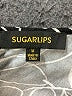 Sugarlips 100% Rayon Black Short Sleeve Blouse Size M - photo 7