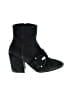 AQUATALIA Black Ankle Boots Size 7 1/2 - photo 1
