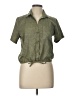 Style Envy Green Short Sleeve Blouse Size L - photo 1