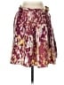 Tibi Print Burgundy Casual Skirt Size 4 - photo 1