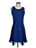 Parker 100% Silk Solid Blue Cocktail Dress Size XS - photo 1