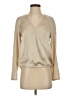 Brass Tan Long Sleeve Blouse Size XS - photo 1