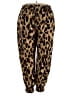 Shein Curve 100% Polyester Animal Print Gold Casual Pants Size 4X - photo 2