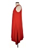 Chico's Solid Red Casual Dress Size L - photo 5
