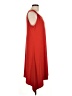Chico's Solid Red Casual Dress Size L - photo 4