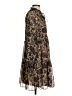 MNG Suit Animal Print Brown Cocktail Dress Size 4 - photo 4