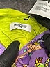 Moschino 100% Polyester Animal Print Purple Raincoat Size 4 - photo 8