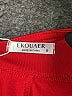 Ekouaer Solid Red Casual Skirt Size S - photo 3
