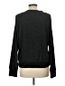 Red Haute Metallic Black Pullover Sweater Size L - photo 2