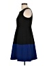 Valerie Bertinelli Color Block Black Casual Dress Size 8 - photo 5
