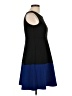 Valerie Bertinelli Color Block Black Casual Dress Size 8 - photo 4