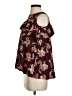 Pomelo Burgundy Sleeveless Blouse Size S - photo 5